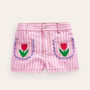 Boden Patch Pocket Tulip Shorts (4y)